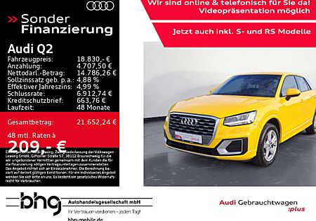 Audi Q2 30 TFSI S-tronic sport GRA Navi LED connect
