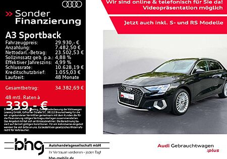 Audi A3 35 TFSI advanced LED/AHK/MMI/Interf