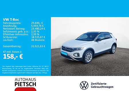 VW T-Roc Volkswagen 1.5 TSI Style DSG