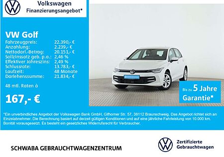 VW Golf Volkswagen VIII Life 1.5 TSI *ACC*VIRTUAL*LED*LANE*16*