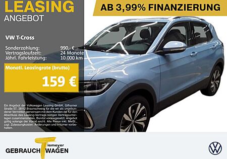 VW T-Cross Volkswagen 1.0 TSI STYLE IQ.LIGHT SITZH VIRTUAL LM1