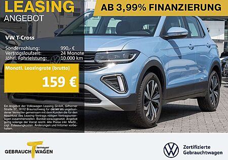 VW T-Cross Volkswagen 1.0 TSI STYLE IQ.LIGHT SITZH VIRTUAL LM1