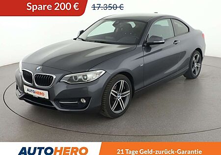 BMW 218i 218 Sport Line Aut.*BI-XENON*TEMPO*PDC*SHZ*