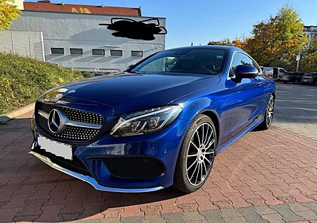 Mercedes-Benz C 200 Coupe AMG Line+Burmester +Pano+Nav+LED+Park+SHZ