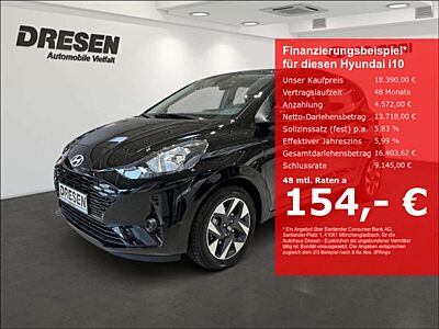 Hyundai i10 1.2 Trend/Navi/Rückfahrkamera/Sitzheizung/Lichtsen