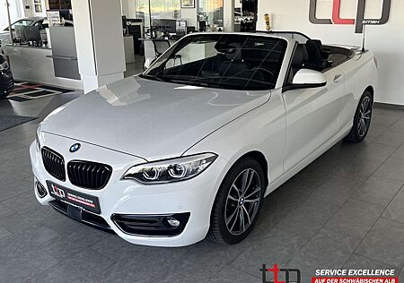 BMW 220 i Cabrio Sport Line LED Leder Keyless ACC