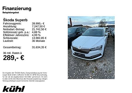 Skoda Superb Combi 1.5 TSI DSG Style Navi,AHK,Standhz.