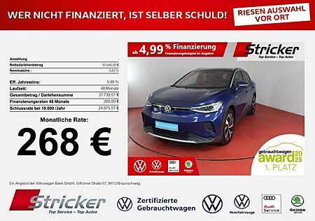 VW ID.4 Volkswagen Pro Performance 150/77 268,-ohne Anzahlung IQ.Lig