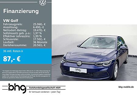 VW Golf Volkswagen 1.0 TSI OPF Life