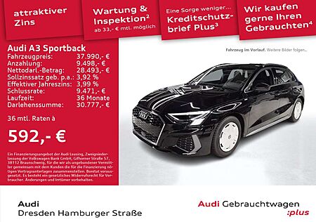 Audi A3 35 TDI S line Matrix Navi AHZV