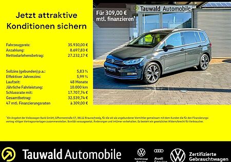 VW Touran Volkswagen 2.0 TDI DSG Highline PANO/RFK/AHK/5J.GAR