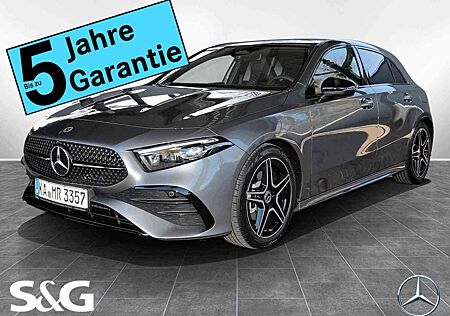 Mercedes-Benz A 200 AMG Night+MBUX+M-LED+Pano+RüKam+Distronic