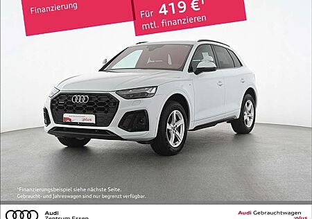 Audi Q5 gebraucht kaufen Audi Q5 40 TDI quattro S-LINE S-TRONIC MATRIX LED AHK NA