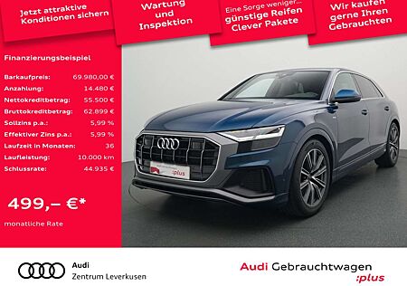 Audi Q8 quattro S line AHK RAUTE NAVI B&O LEDER AC