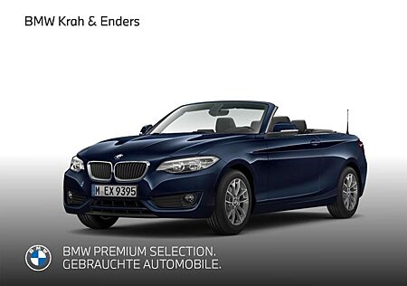 BMW 220 Advantage d Cabrio+LenkHZG+PDC+Bi-Xenon+Navi