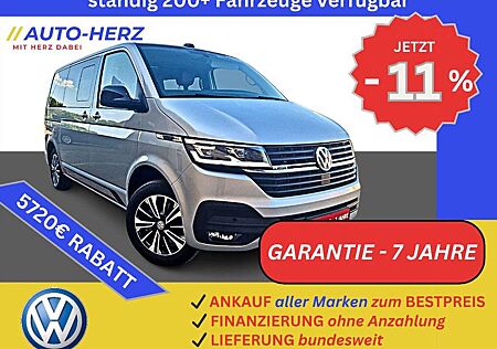 VW T6 Multivan Volkswagen T6.1 Multivan 4Motion 7-Sitz+2-Schiebe+LED+Leder