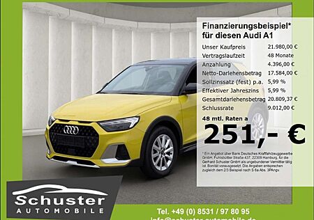 Audi A1 allstreet 30TFSI*S-tro LED Navi digCock Tempo