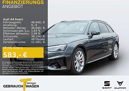Audi A4 40 TFSI Q 2 x S LINE LM19 KAMERA NAVI+