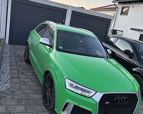 Audi RS Q3 Rarität Audi Exclusiv Porsche Grün