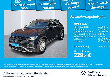 VW T-Roc Volkswagen 1.5 TSI DSG Life LED/KAMERA/NAVI/SITZHZG.