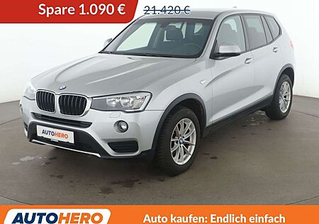 BMW X3 xDrive 20d Aut.*PDC*SHZ*ALU*KLIMA*CD*