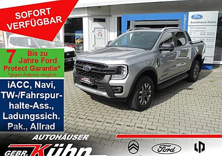 Ford Ranger 2,3 l Doka PHEV Wildtrak - Rollo, AHK, Kamera