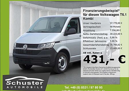 VW T6 Transporter Volkswagen T6.1 Kombi LR 9-Sitzer(2-2-2-3)*DSG StandHzg SHZ