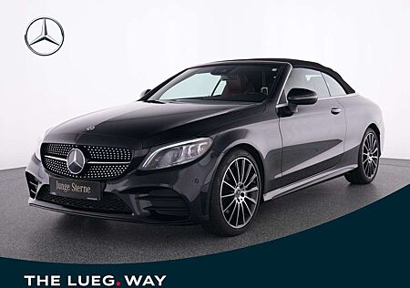 Mercedes-Benz C 180 Cabrio AMG+Navi+MBeam+Burm+Leder+KeyGo+19"