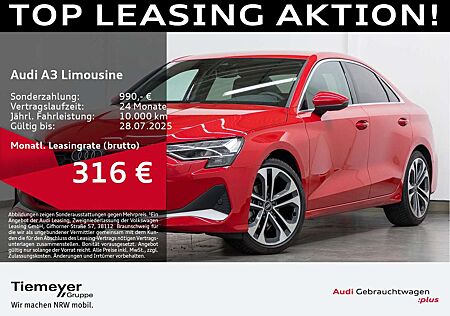 Audi A3 35 TDI ADVANCED MATRIX LM18 KAMERA