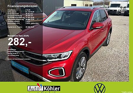 VW T-Roc Volkswagen Style TDi 4M DSG Panorama-Schiebedach Pano