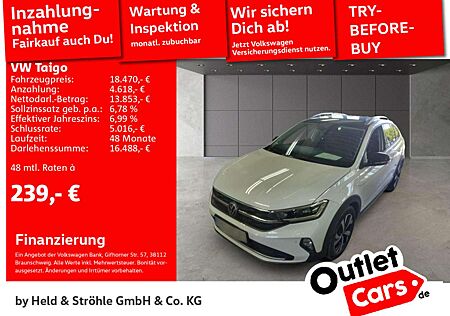 VW Taigo Volkswagen Style 1.0 TSI DSG NAV MATRIX R-KAM PDC SHZ