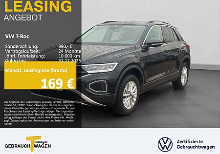 VW T-Roc Volkswagen 1.0 TSI LIFE NAVI LED VIRTUAL SITZH