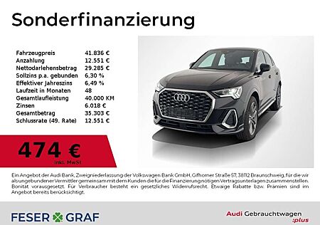 Audi Q3 Sportback 35 TDI S tronic S Line Int Navi,LED,Lede