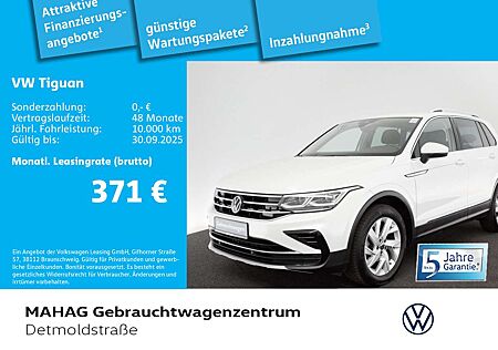 VW Tiguan Volkswagen 2.0 TDI ELEGANCE Navi IQ.LIGHT AHK DSG