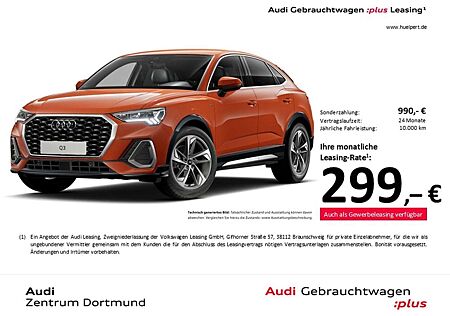 Audi Q3 Sportback 35 S LINE AHK LM19 ACC NAVI+ SITZHZ
