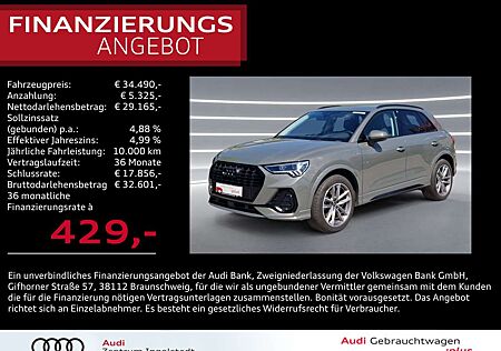 Audi Q3 40 TFSI qu S line LED NAVI virtual Opt-schw+
