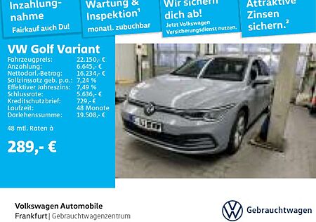 VW Golf Variant Volkswagen Golf VIII Variant 1.0 TSI Life Navi ACC"Lane Ass