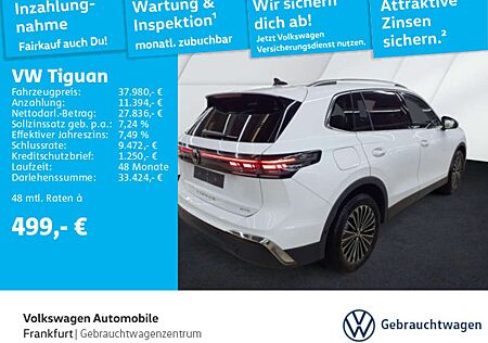 VW Tiguan Volkswagen 1.5 eTSI DSG Elegance Navi IQ.Light DAB+
