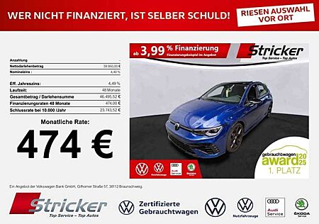 VW Golf Volkswagen R 2.0TSI Black Style 474,-ohne Anzahlung Pano