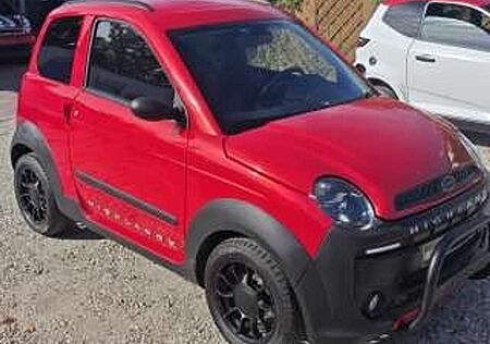 Microcar M.Go Modell Highland mit Bullenfänger Top Zustand!