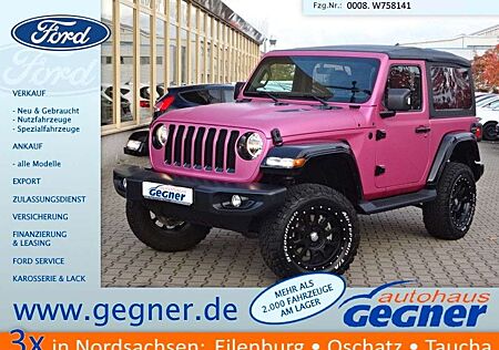 Jeep Wrangler Unlimited Sport FOX Fahrwerk Mattfolie