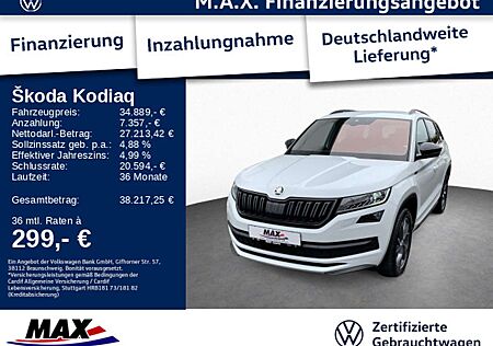 Skoda Kodiaq 2.0 TFSI DSG 4x4 7-SITZER +LED+AHK+NAVI++