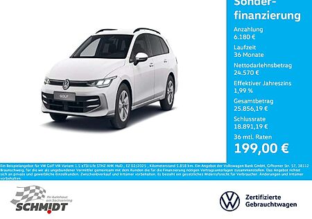 VW Golf Volkswagen VIII Variant 1.5 eTSI Life STHZ AHK HuD