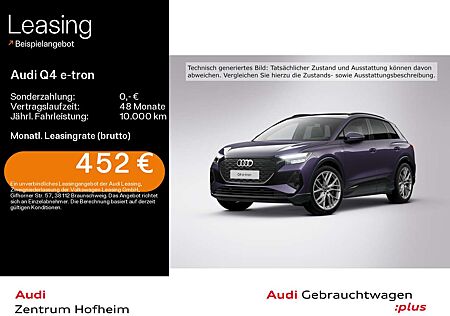 Audi Q4 e-tron 45 S line*Pano*AR-HUD*LED*Virtual*Navi