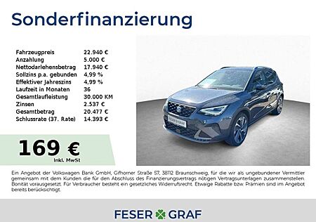 Seat Arona FR 1.0 TSI DSG LED KAMERA VC NAVI SHZ FAPA XL