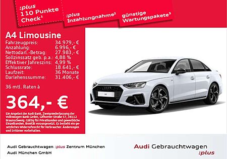 Audi A4 40 TDI S tronic S line competition