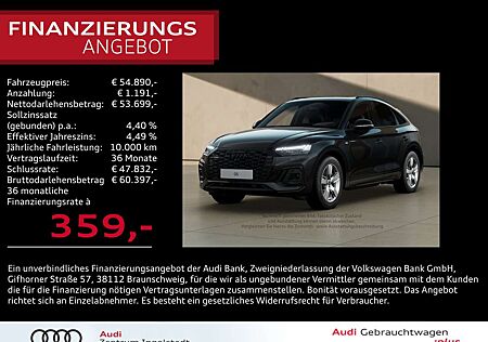 Audi Q5 Sportback 50 TDI qu S line MATRIX PANO AHK AC