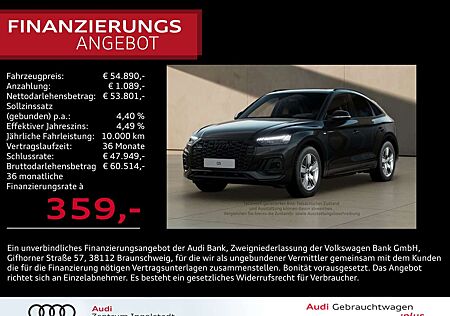Audi Q5 Sportback 50 TDI qu S line MATRIX PANO AHK AC