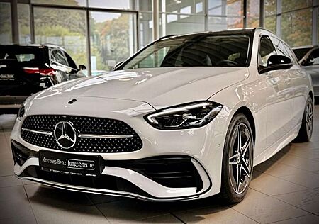 Mercedes-Benz C 200 d T AMG+AHK+PANO+Memory+Night+Lenkradheiz