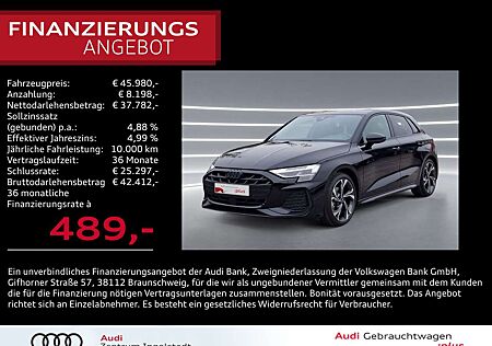 Audi A3 Sportback 35 TDI 2x S line MATRIX AHK SONOS S line